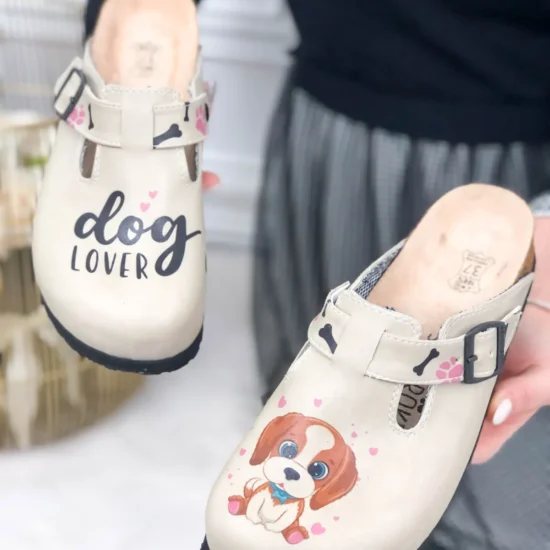 Ортопедични чехли със стелка от естествен велур / / Ортопедични чехли със стелка от естествен велур / /