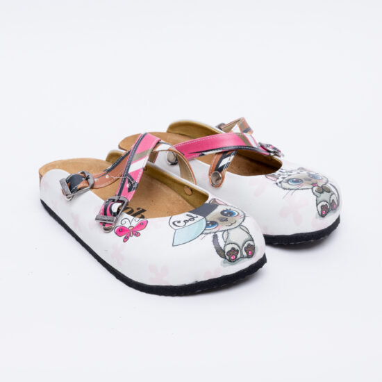 Ортопедични чехли със стелка от естествен велур / /