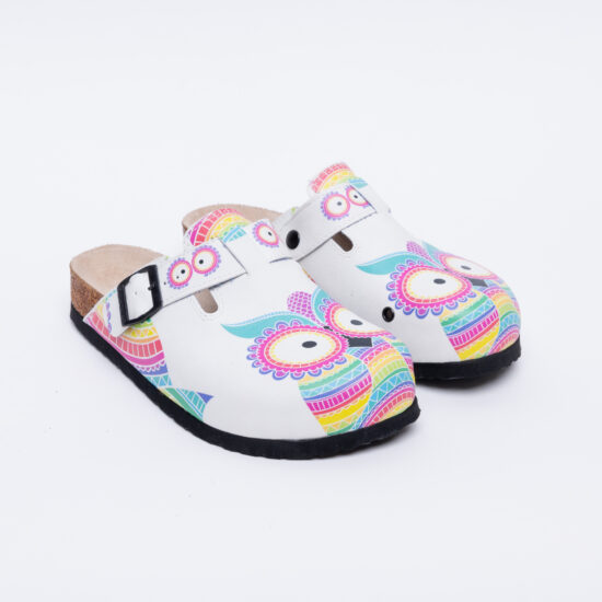 Alternative view of Ортопедични чехли със стелка от естествен велур