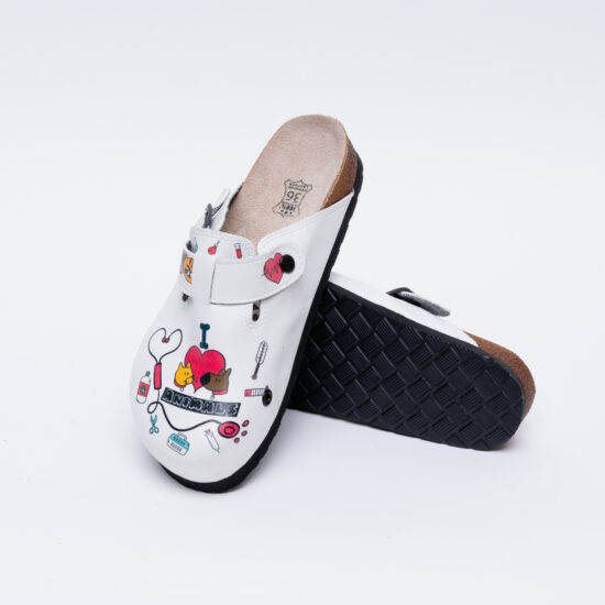 Ортопедични чехли със стелка от естествен велур / / Ортопедични чехли със стелка от естествен велур / /