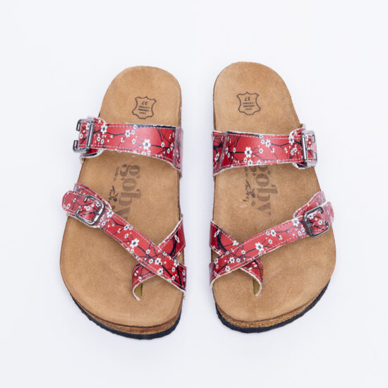 Летни ортопедични чехли с велурена стелка / / Летни ортопедични чехли с велурена стелка / /