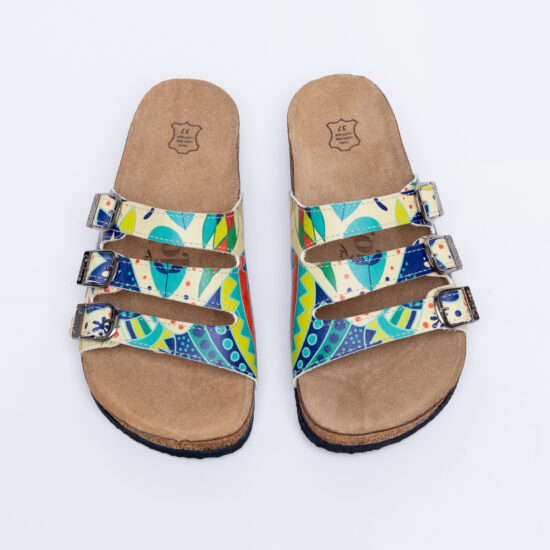 Летни ортопедични чехли с велурена стелка / / Летни ортопедични чехли с велурена стелка / /