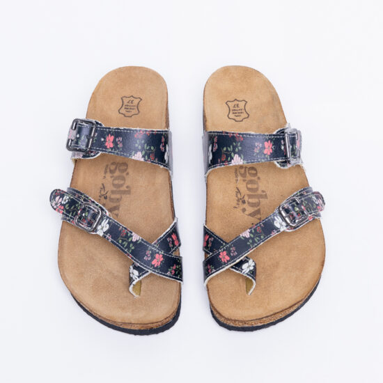 Летни ортопедични чехли с велурена стелка / / Летни ортопедични чехли с велурена стелка / /