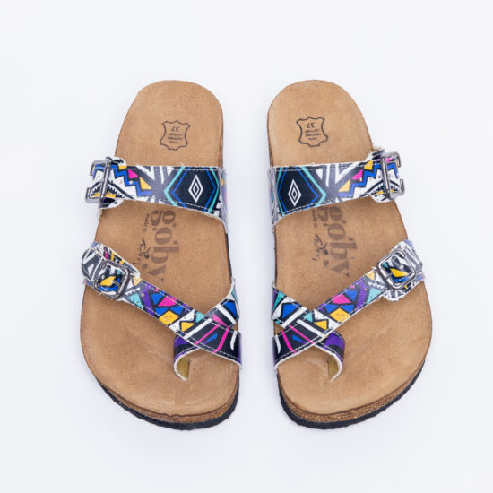 Летни ортопедични чехли с велурена стелка / / Летни ортопедични чехли с велурена стелка / /