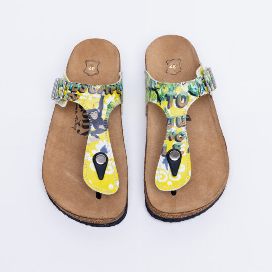 Летни ортопедични чехли с велурена стелка / / Летни ортопедични чехли с велурена стелка / /