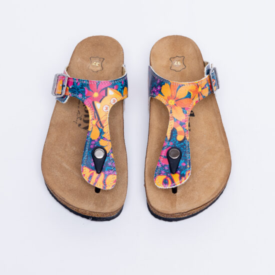 Летни ортопедични чехли с велурена стелка / / Летни ортопедични чехли с велурена стелка / /