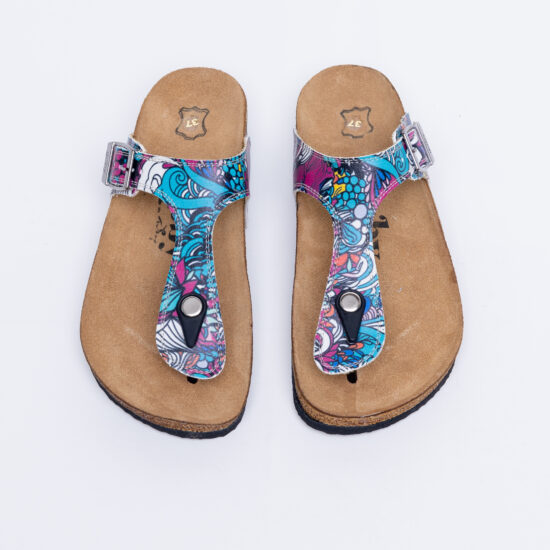 Летни ортопедични чехли с велурена стелка / / Летни ортопедични чехли с велурена стелка / /