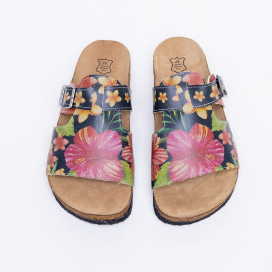 Летни ортопедични чехли с велурена стелка / / Летни ортопедични чехли с велурена стелка / /