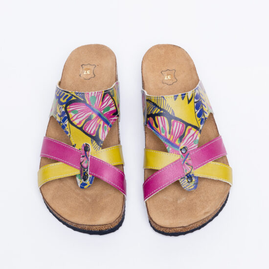 Летни ортопедични чехли с велурена стелка / / Летни ортопедични чехли с велурена стелка / /