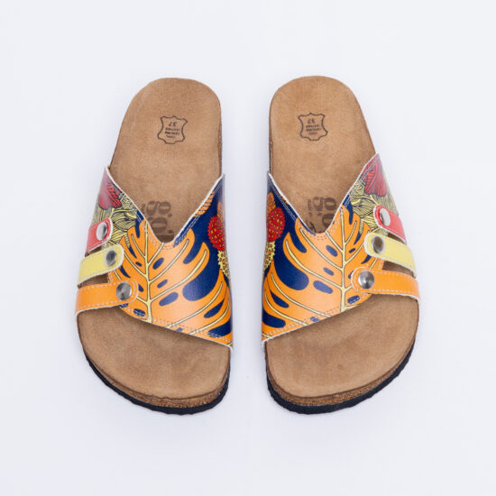 Летни ортопедични чехли с велурена стелка / / Летни ортопедични чехли с велурена стелка / /