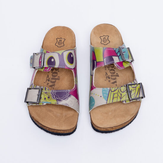 Летни ортопедични чехли с велурена стелка / / Летни ортопедични чехли с велурена стелка / /