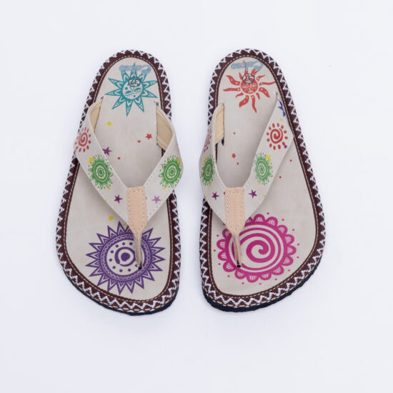 Цветни дамски чехли за плаж тип джапанки / / Цветни дамски чехли за плаж тип джапанки / /