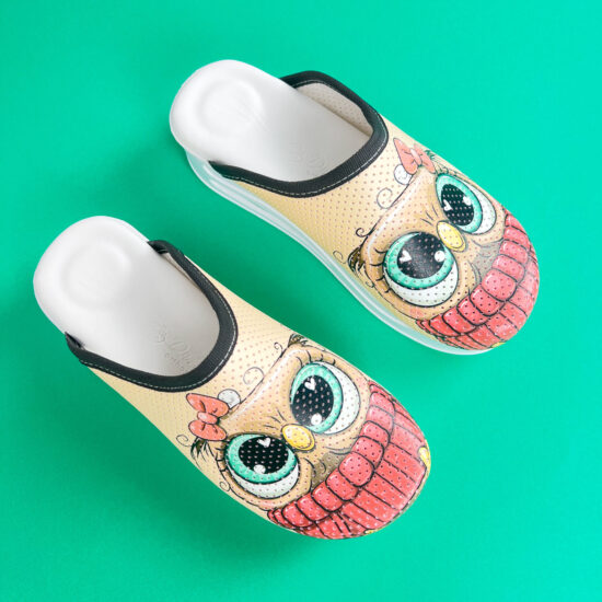 Дамско анатомично медицинско сабо на платформа / / Дамско анатомично медицинско сабо на платформа / /