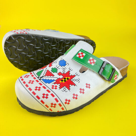 Ортопедични чехли със стелка от естествена кожа / / Ортопедични чехли със стелка от естествена кожа / /