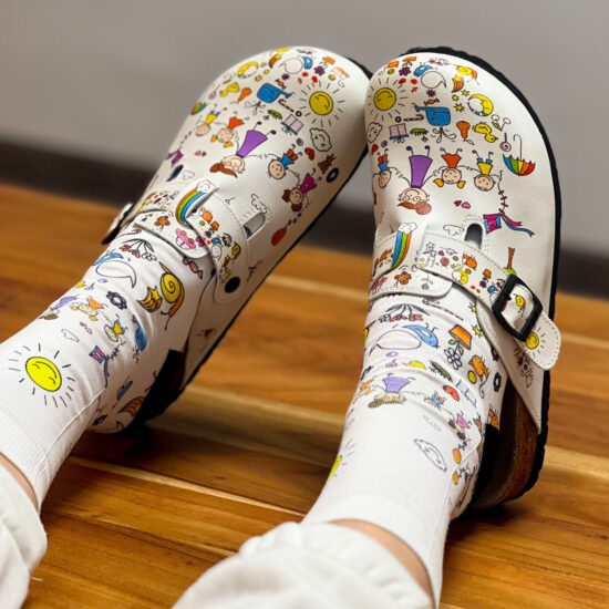 Дамски шарени чорапи / / Дамски шарени чорапи / /