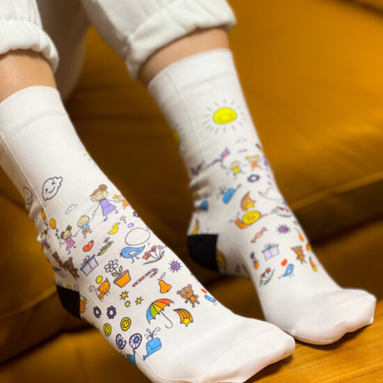 Дамски шарени чорапи / / Дамски шарени чорапи / /