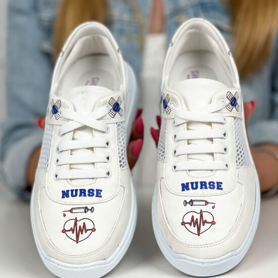 Дамски работни маратонки с олекотена подметка / / Дамски работни маратонки с олекотена подметка / /