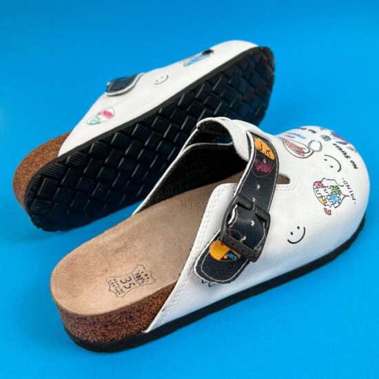 Ортопедични чехли със стелка от естествен велур / / Ортопедични чехли със стелка от естествен велур / /