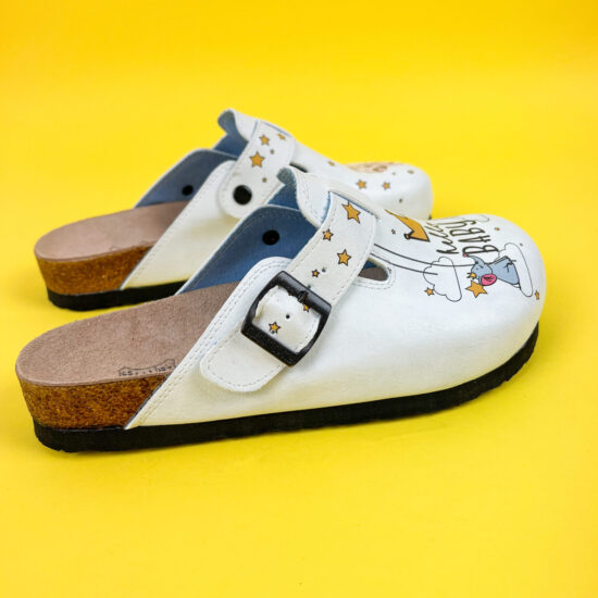 Ортопедични чехли със стелка от естествен велур / /