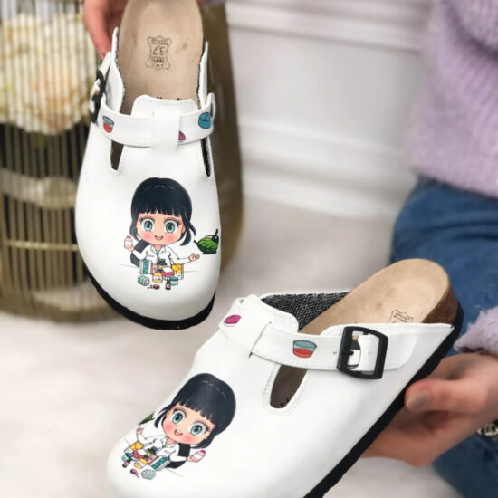 Ортопедични чехли със стелка от естествен велур / / Ортопедични чехли със стелка от естествен велур / /