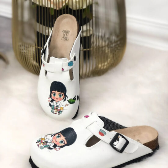 Ортопедични чехли със стелка от естествен велур / / Ортопедични чехли със стелка от естествен велур / /