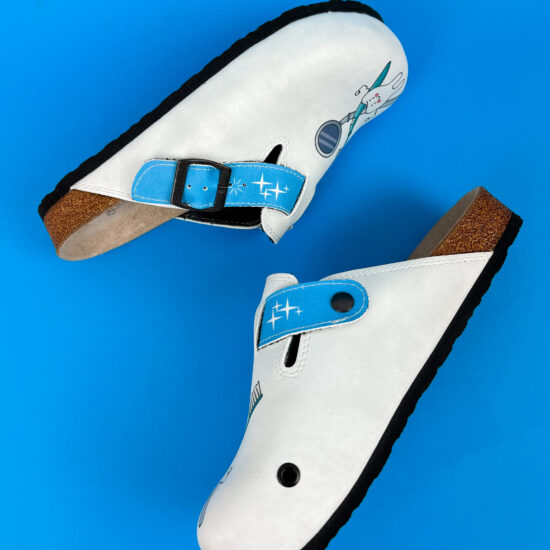 Ортопедични чехли със стелка от естествен велур / /