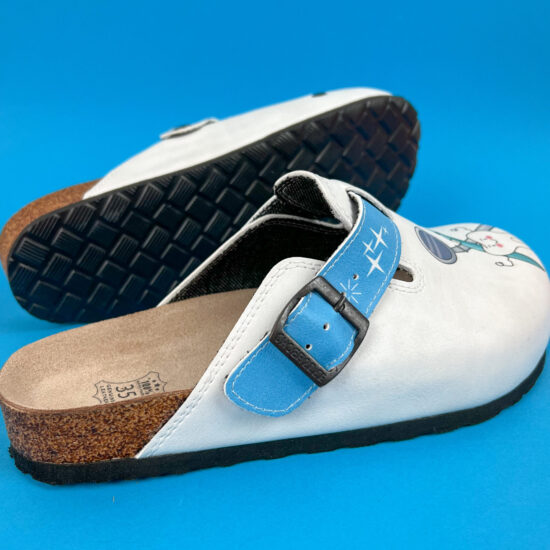 Ортопедични чехли със стелка от естествен велур / /