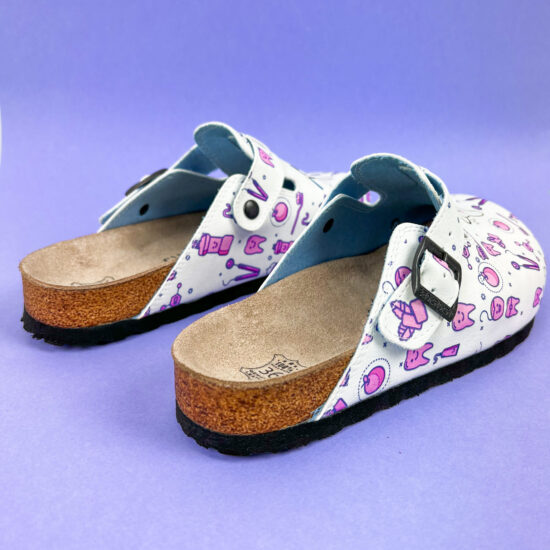 Ортопедични чехли със стелка от естествен велур / / Ортопедични чехли със стелка от естествен велур / /