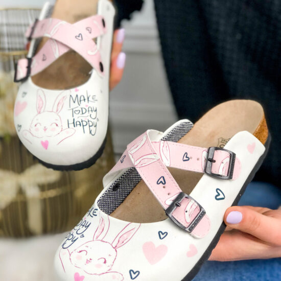 Ортопедични чехли със стелка от естествен велур / / Ортопедични чехли със стелка от естествен велур / /