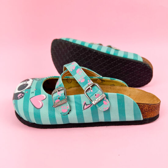 Ортопедични чехли със стелка от естествен велур / /