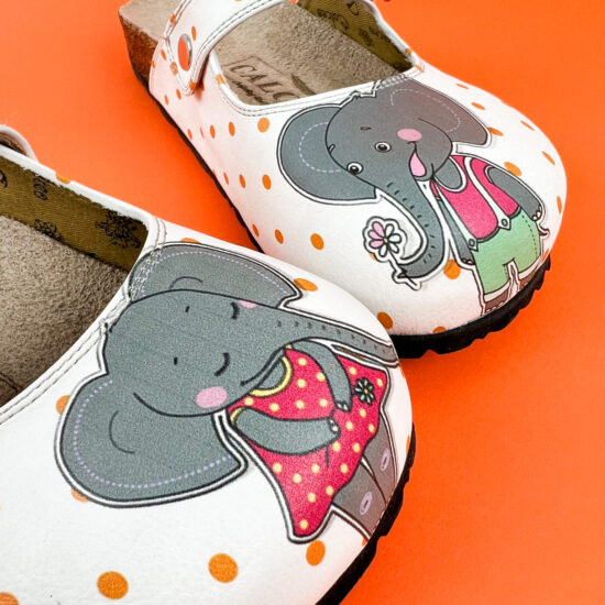 Ортопедични чехли със стелка от естествен велур / /