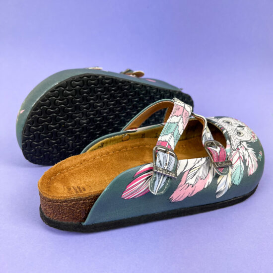 Ортопедични чехли със стелка от естествен велур / / Ортопедични чехли със стелка от естествен велур / /