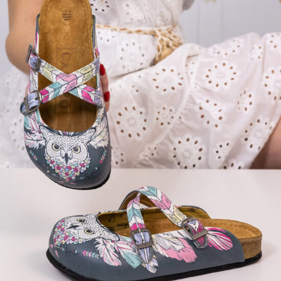 Ортопедични чехли със стелка от естествен велур / / Ортопедични чехли със стелка от естествен велур / /