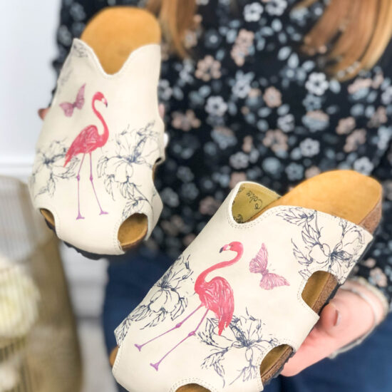 Ортопедични чехли със стелка от естествен велур / / Ортопедични чехли със стелка от естествен велур / /