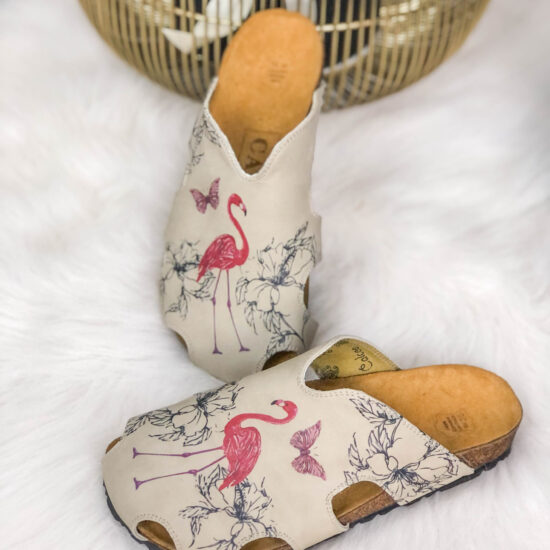 Ортопедични чехли със стелка от естествен велур / / Ортопедични чехли със стелка от естествен велур / /