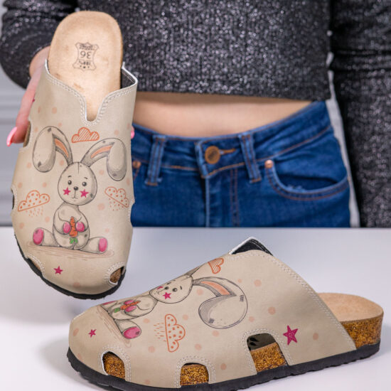 Ортопедични чехли със стелка от естествен велур / / Ортопедични чехли със стелка от естествен велур / /