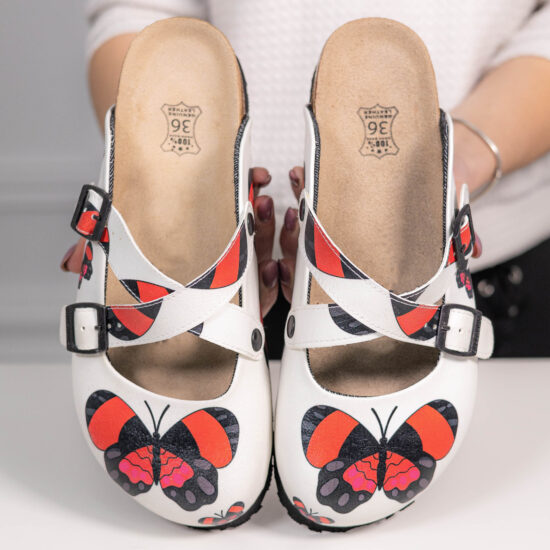 Ортопедични чехли със стелка от естествен велур / / Ортопедични чехли със стелка от естествен велур / /