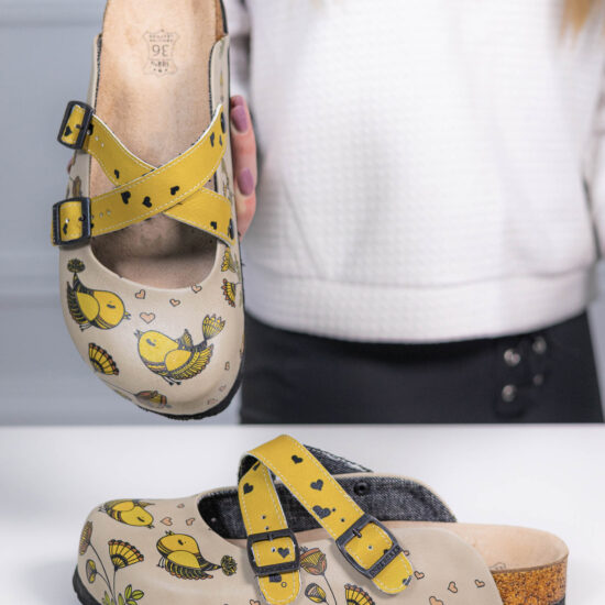 Ортопедични чехли със стелка от естествен велур / / Ортопедични чехли със стелка от естествен велур / /