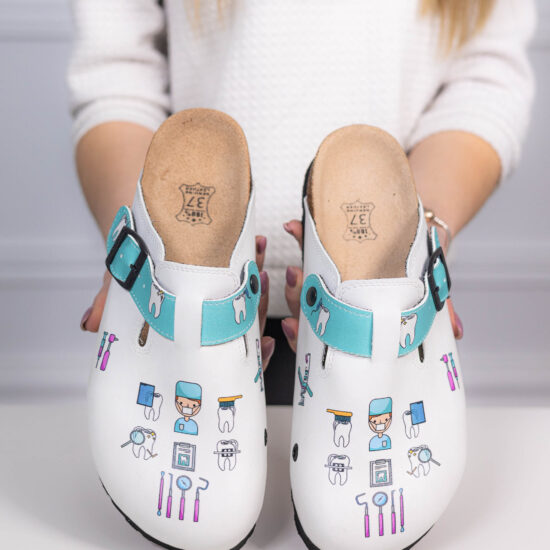 Мъжки ортопедични чехли с велурена стелка / /