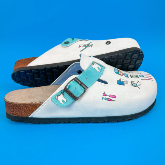 Мъжки ортопедични чехли с велурена стелка / /