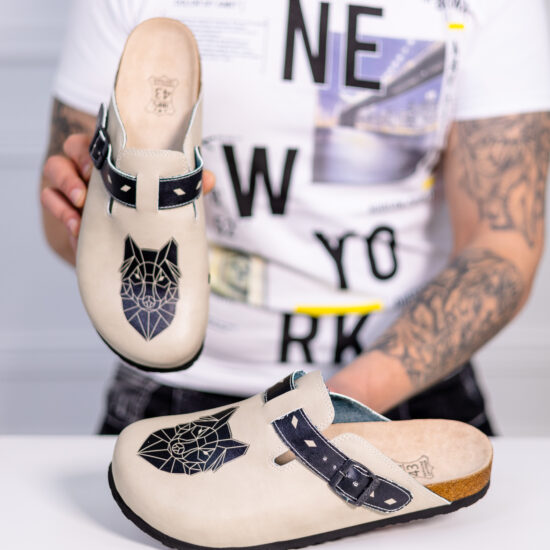 Мъжки ортопедични чехли с велурена стелка / / Мъжки ортопедични чехли с велурена стелка / /