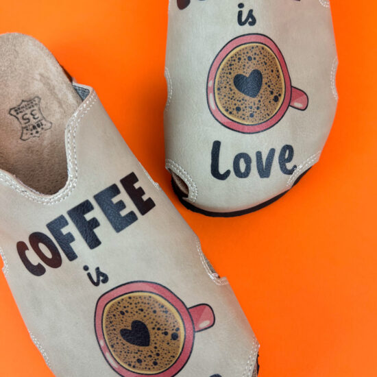 Ортопедични чехли със стелка от естествен велур / /