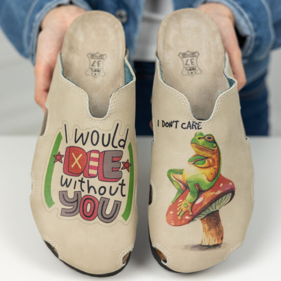 Ортопедични чехли със стелка от естествен велур / / Ортопедични чехли със стелка от естествен велур / /