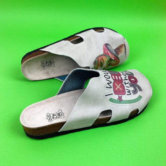 Ортопедични чехли със стелка от естествен велур / / Ортопедични чехли със стелка от естествен велур / /