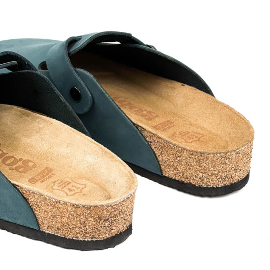 Мъжки ортопедични чехли от естествена кожа / /