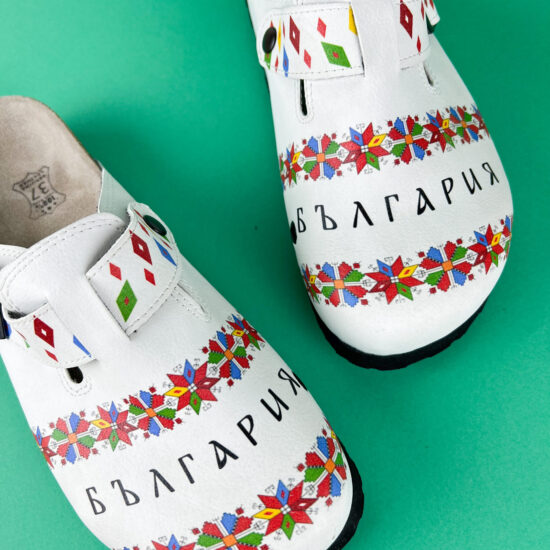 Ортопедични чехли със стелка от естествен велур / /