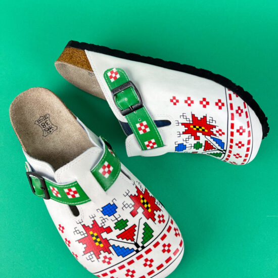 Ортопедични чехли със стелка от естествен велур / / Ортопедични чехли със стелка от естествен велур / /