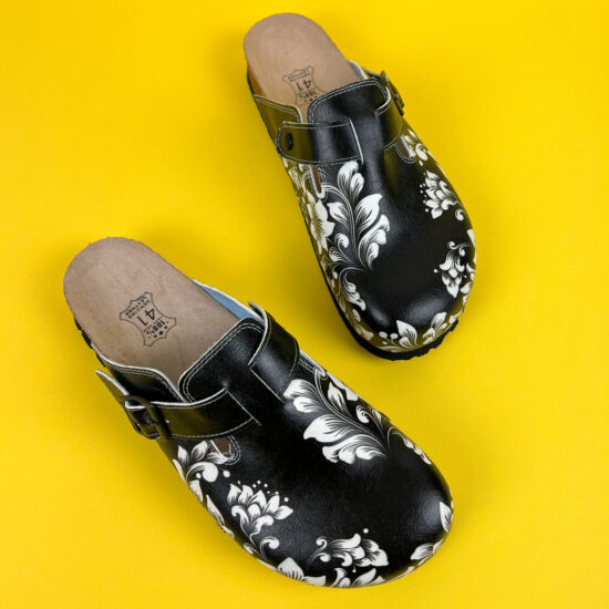 Ортопедични чехли със стелка от естествен велур / / Ортопедични чехли със стелка от естествен велур / /