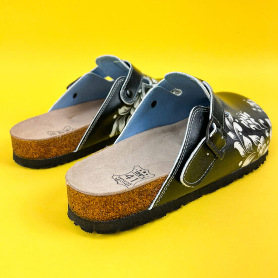 Ортопедични чехли със стелка от естествен велур / / Ортопедични чехли със стелка от естествен велур / /