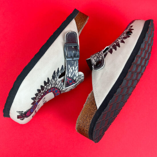 Ортопедични чехли със стелка от естествен велур / / Ортопедични чехли със стелка от естествен велур / /